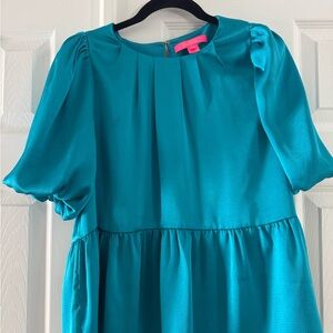 Lilly Pulitzer Teal Blouse